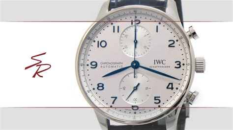 iwc portoghese 8 giorni|IW371605.